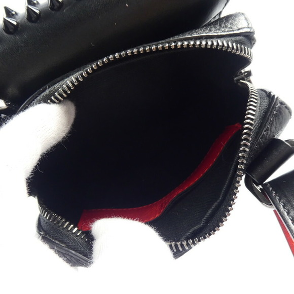 Christian Louboutin Leather Bag BENECH Calfskin REPORTER Shoulder - Picture 12 of 16